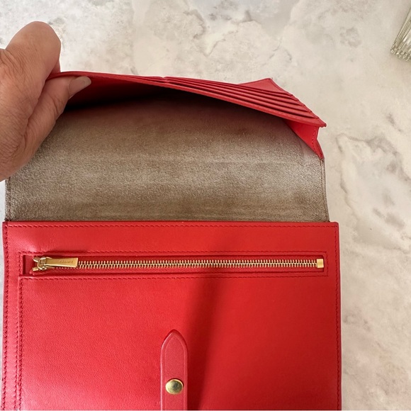 Celine Multifunction Strap Wallet/ French Purse - Picture 12 of 17